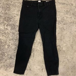 GAP 8 Petite High Rise Signature Skinny Ankle Work Pants
